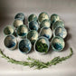 Merin HerbStrim — Handmade Porcelain Herb Stripper for Fresh Leaves