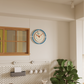 Norla — Modern Open-Ring Wall Clock with Silent Sweep