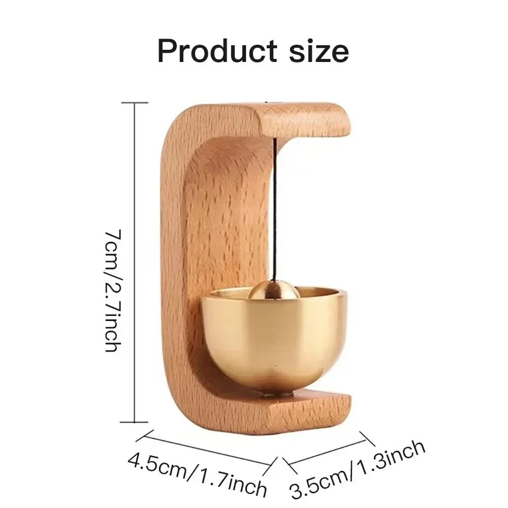 Calmoro — Magnetic Wooden Wind Chime for Relaxing Home Ambiance
