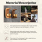 Calmoro — Magnetic Wooden Wind Chime for Relaxing Home Ambiance