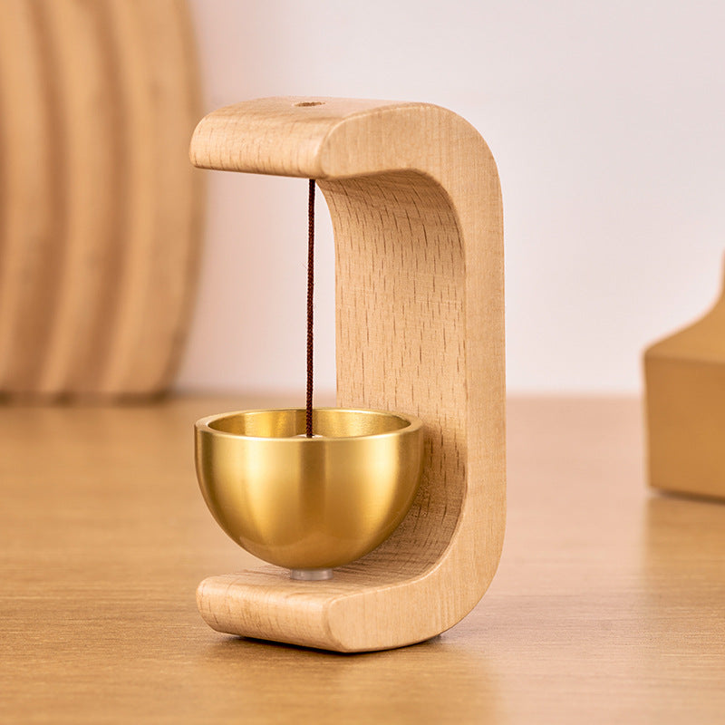 Calmoro — Magnetic Wooden Wind Chime for Relaxing Home Ambiance