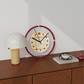 Norla — Modern Open-Ring Wall Clock with Silent Sweep